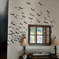 Décorations de Chauves-souris Halloween | Autocollants Muraux PVC 3D