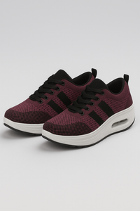 Demi | Damen Sportschuhe mit Keilabsatz und Atmungsaktivem Mesh