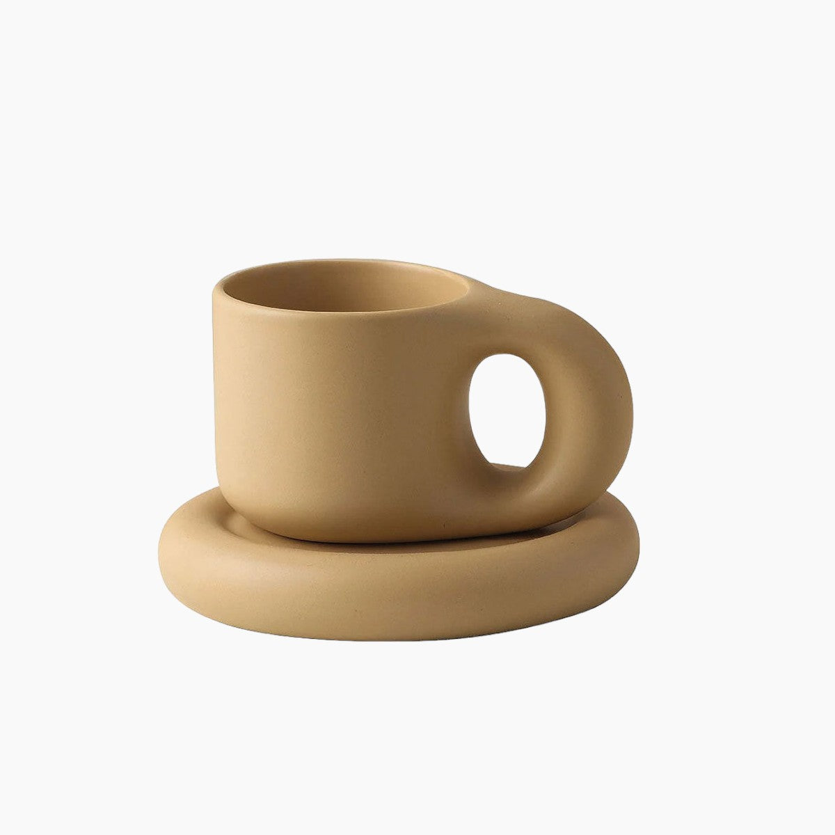 Robuster Keramik-Espressobecher | Stilvoll, Langlebig, Perfekt für Espresso