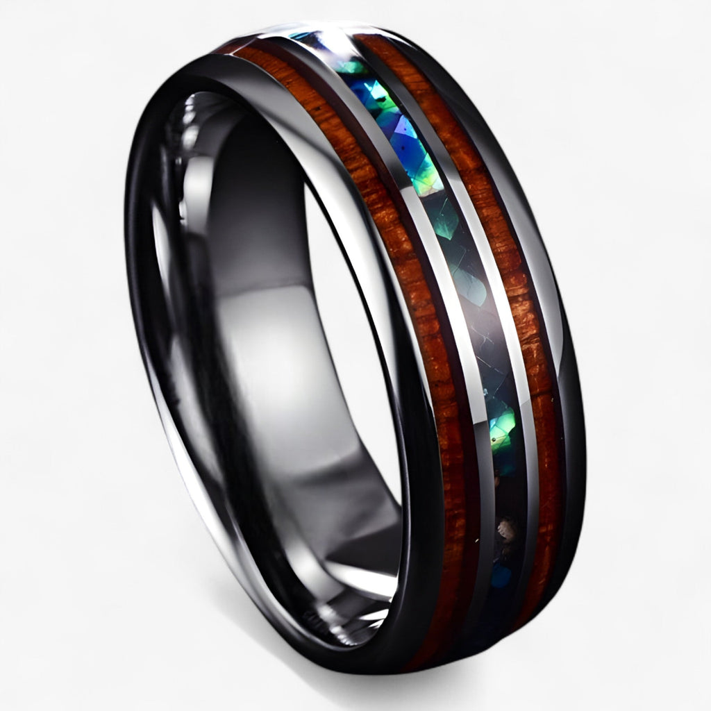 Maui | Natur-Ring aus Kokosnuss – Handgefertigter Inselstil