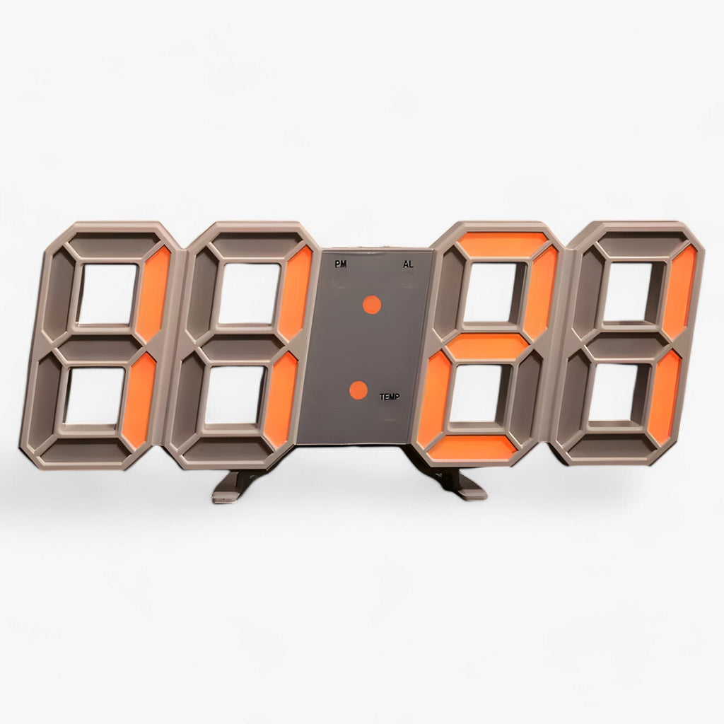 NordiClock | Wecker und digitale Uhr - Multifunktionale elektronische Anzeige