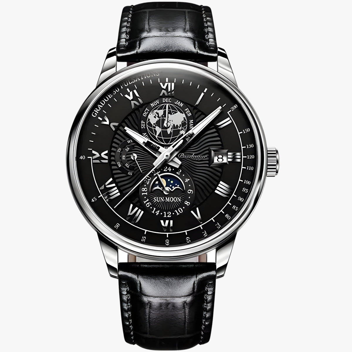 PhaseClock™ - Luxusmechanisches Armbanduhr für Männer