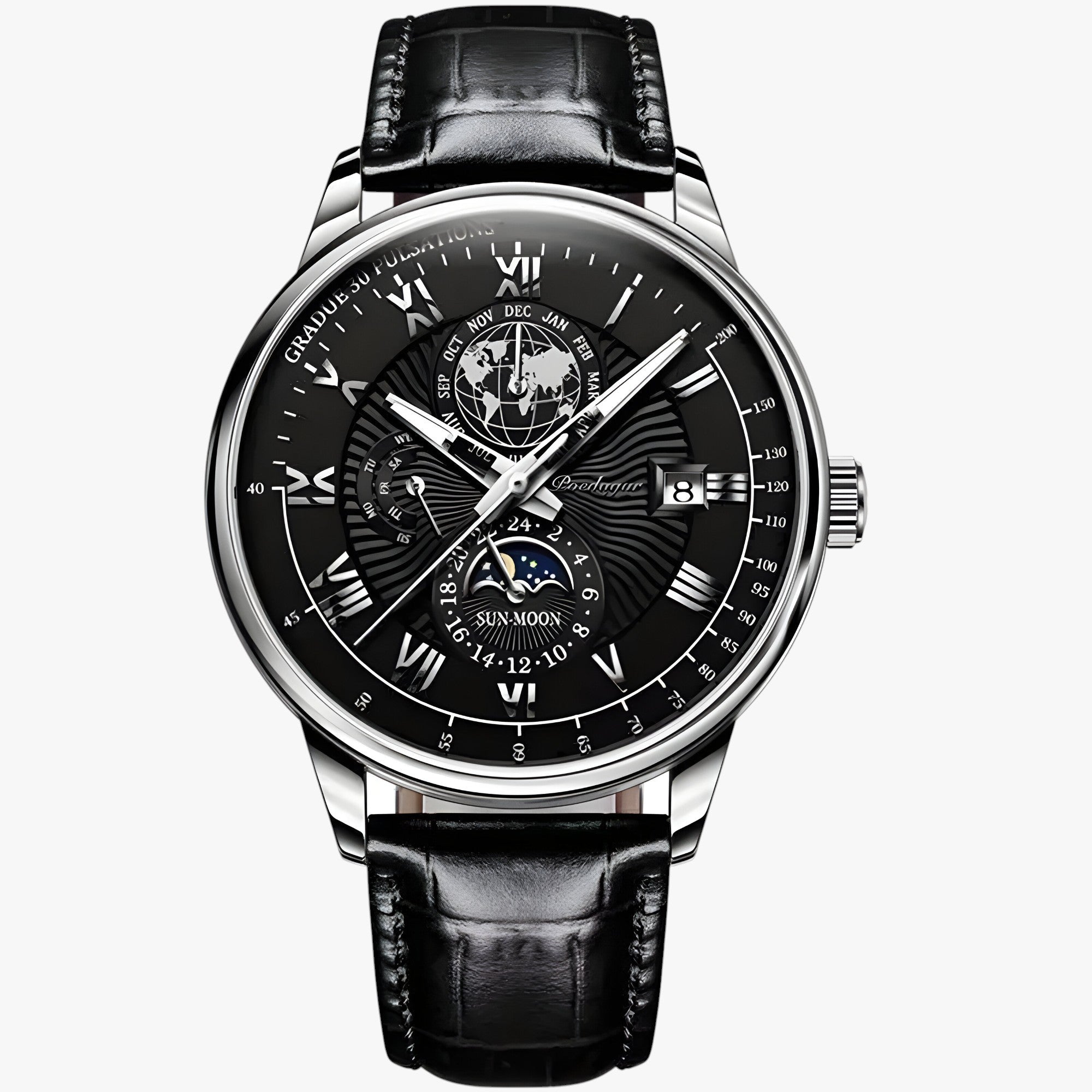 PhaseClock™ - Luxusmechanisches Armbanduhr für Männer
