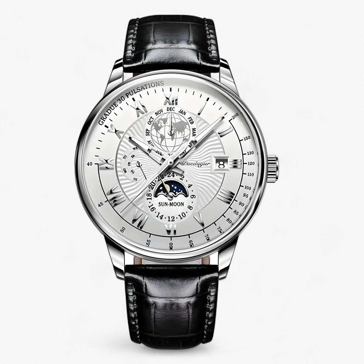 PhaseClock™ - Luxusmechanisches Armbanduhr für Männer