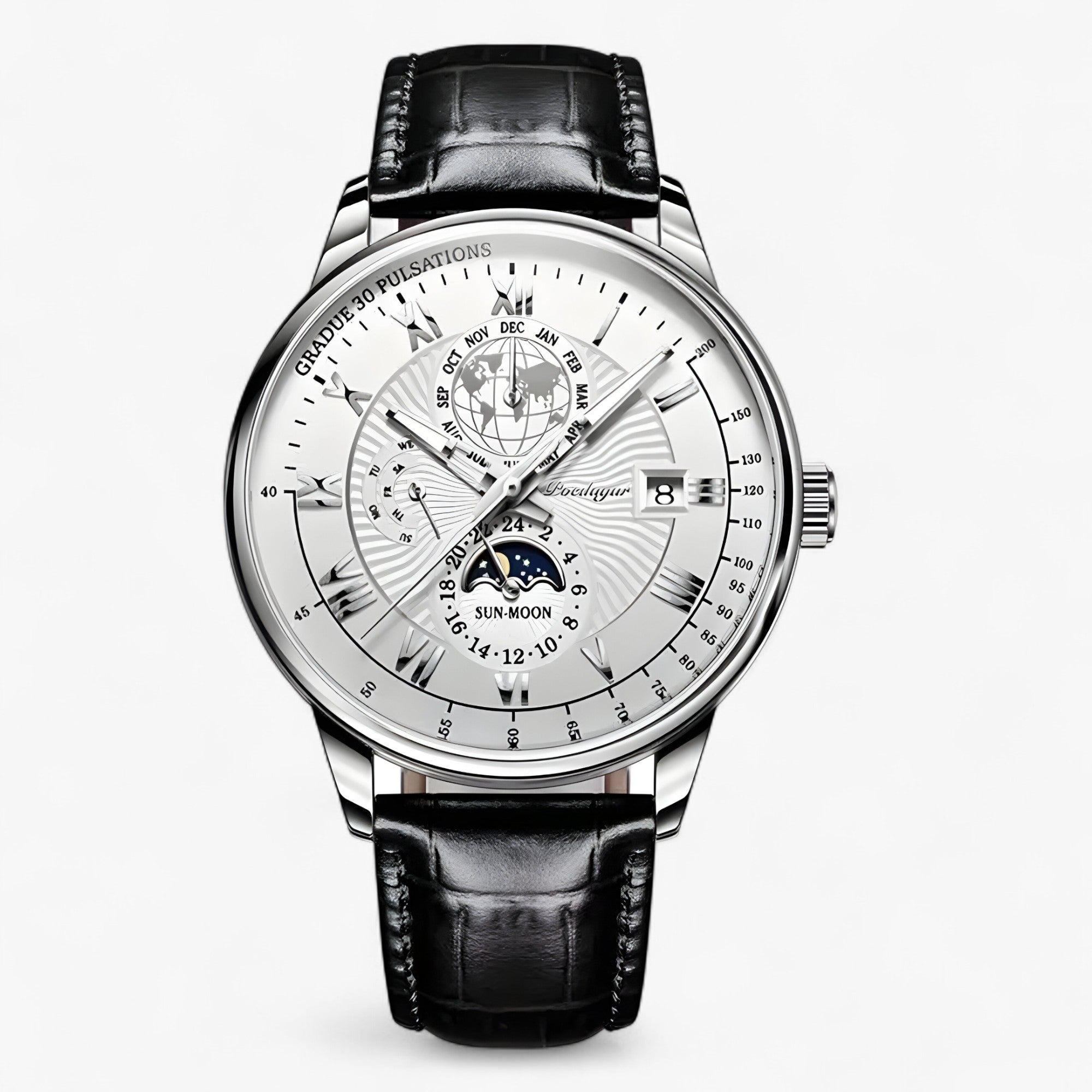 PhaseClock™ - Luxusmechanisches Armbanduhr für Männer