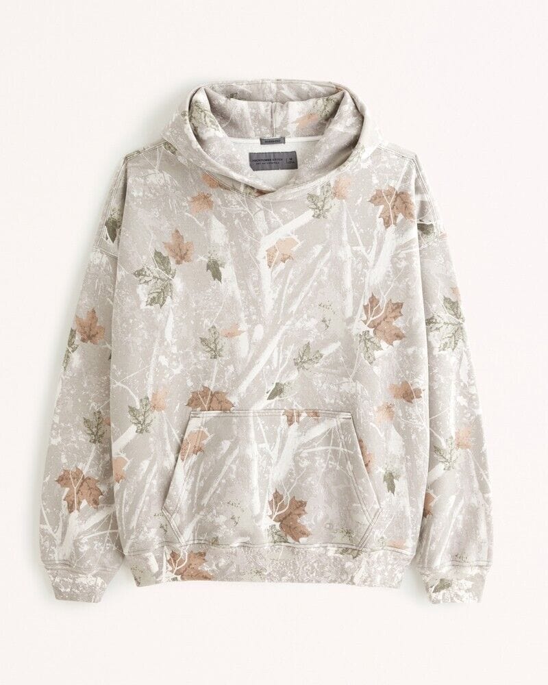 Kuscheliger Kapuzenpullover mit Rückenprint – Love