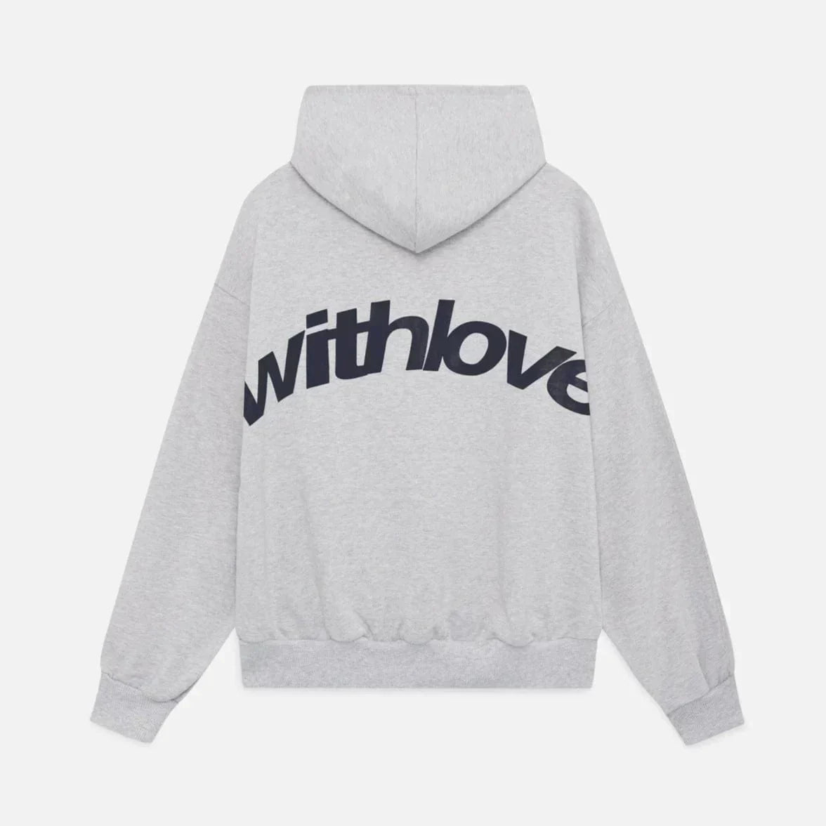 Kuscheliger Kapuzenpullover mit Rückenprint – Love