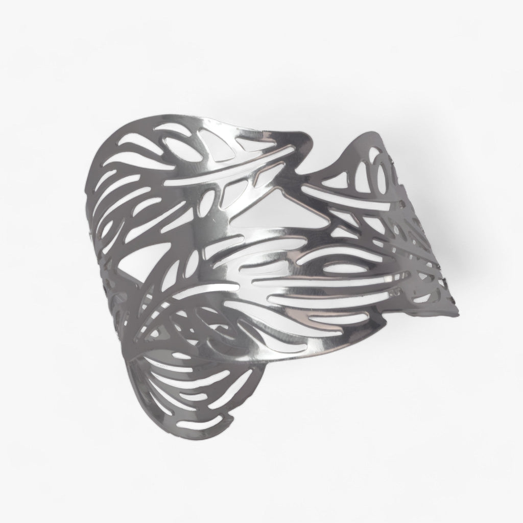 Armband aus Edelstahl mit Blattmotiv - Verleiht Ihrem Alltag Eleganz