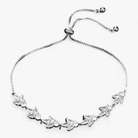 Zirkonia-Blüte | Charm-Armband - Elegantes Blumendesign