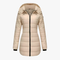 Elena | Lang Parka mit Kapuze - Extrem Warm Winterjacke