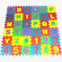 Mini Schaumstoffbuchstaben und -zahlen für Kleinkinder - Spielerisches Lernen und Sichere Spielzeit