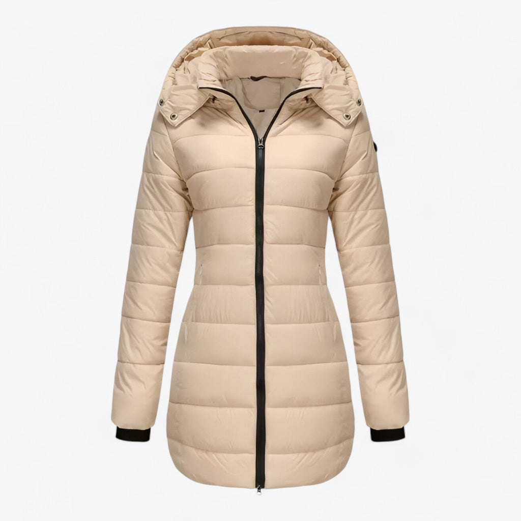 Lange Parka mit Kapuze - Extrem warme Winterjacke