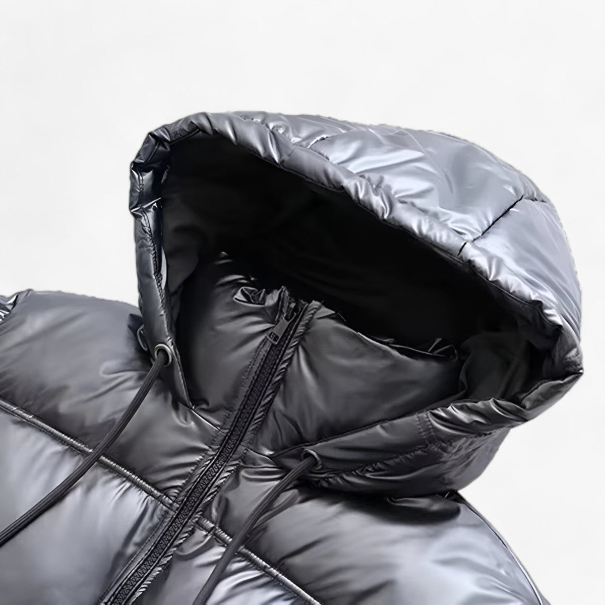 Winterkältemantel - Elegante Anorak mit Kapuze