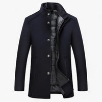 Wolltrenchcoat - Premium Wärme für Herbst & Winter