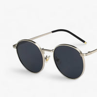 Designer-Sonnenbrille - Vielseitige runde Gläser für den täglichen Gebrauch