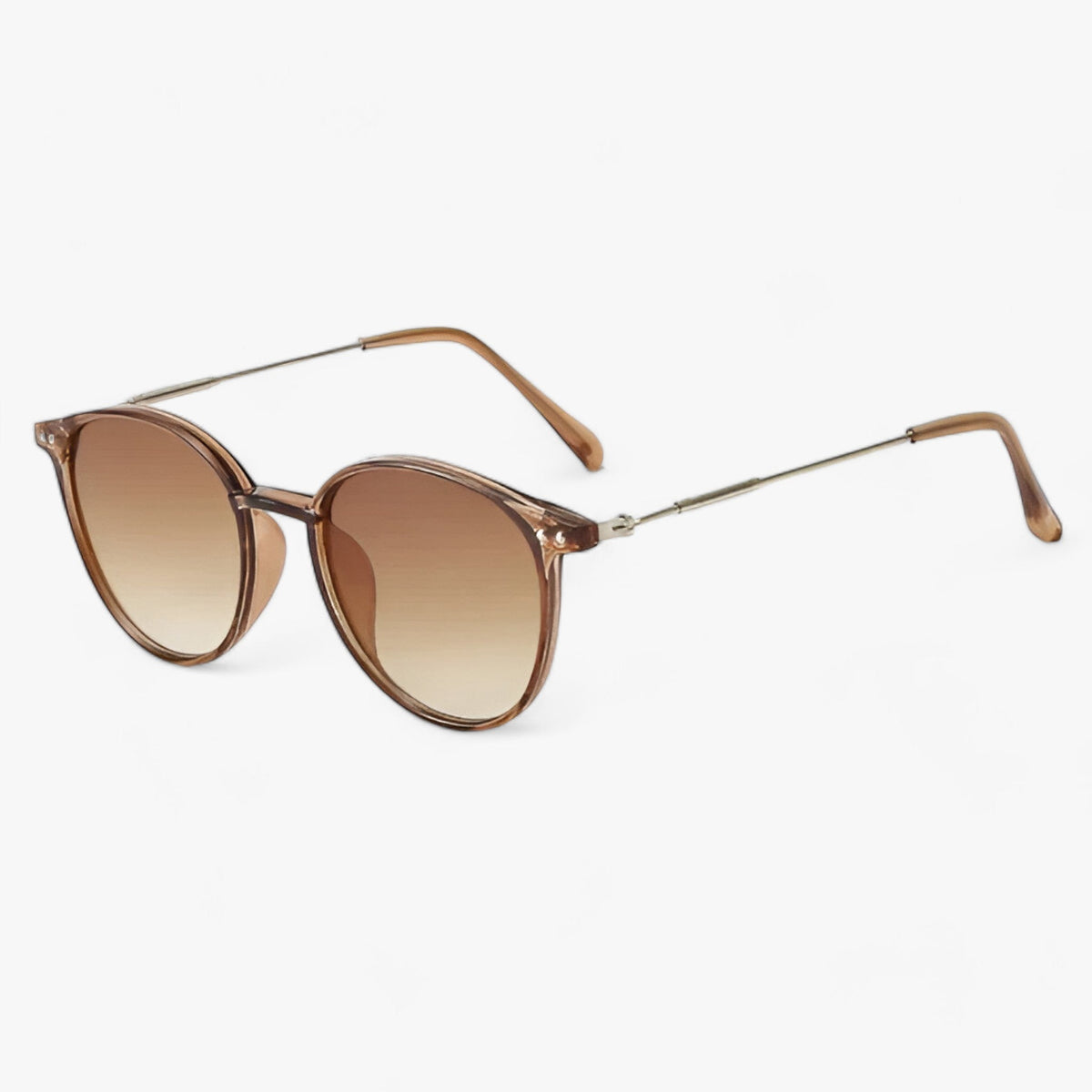 Luxus-Sonnenbrille - Klassischer runder Rahmen für Augenschutz