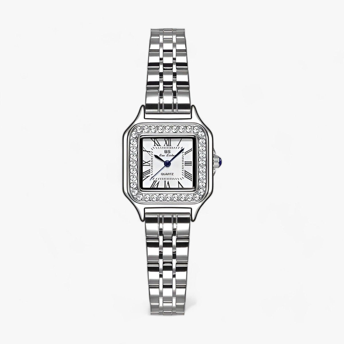 Rosa | Edelstahl-Uhr - Eleganz & Komfort