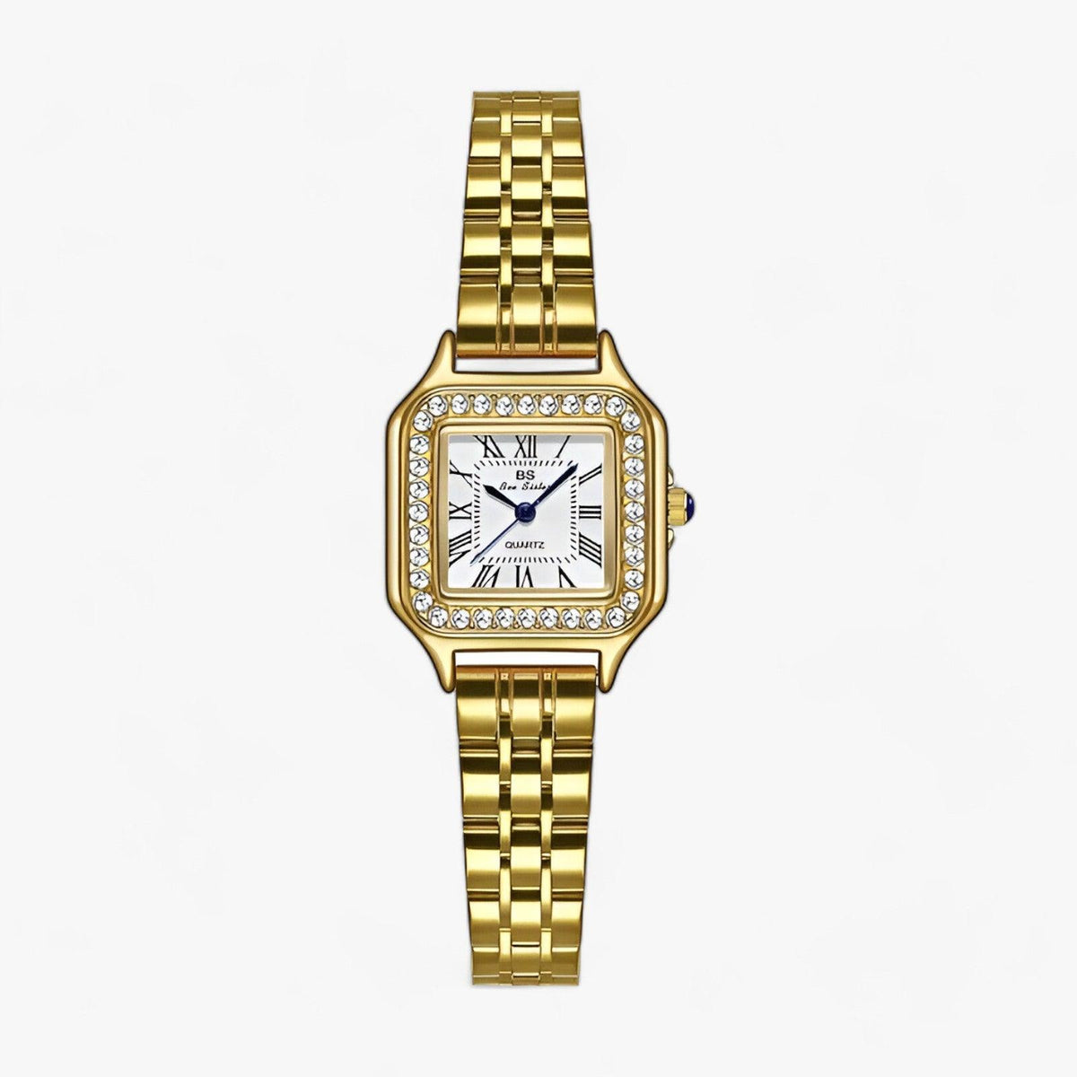 Rosa | Edelstahl-Uhr - Eleganz & Komfort