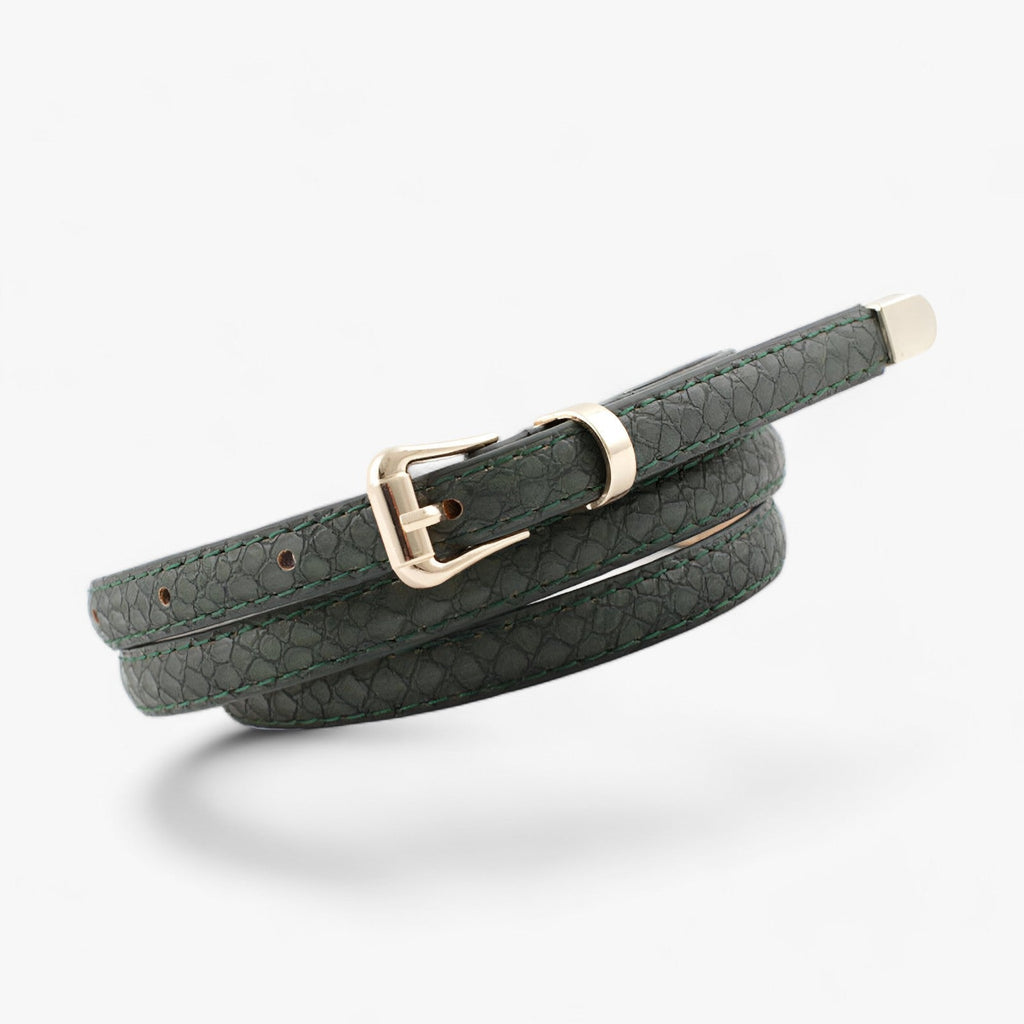 Damen Schlangenmuster-Gürtel - Elegant und Trendy