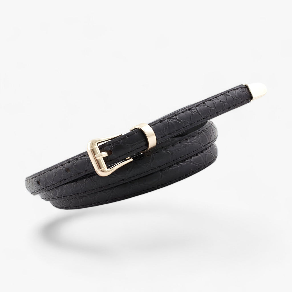 Damen Schlangenmuster-Gürtel - Elegant und Trendy