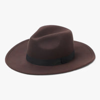 Alexis | Unisex Vintage Woll Fedora - Zeitlose Stil für Kaltes Wetter