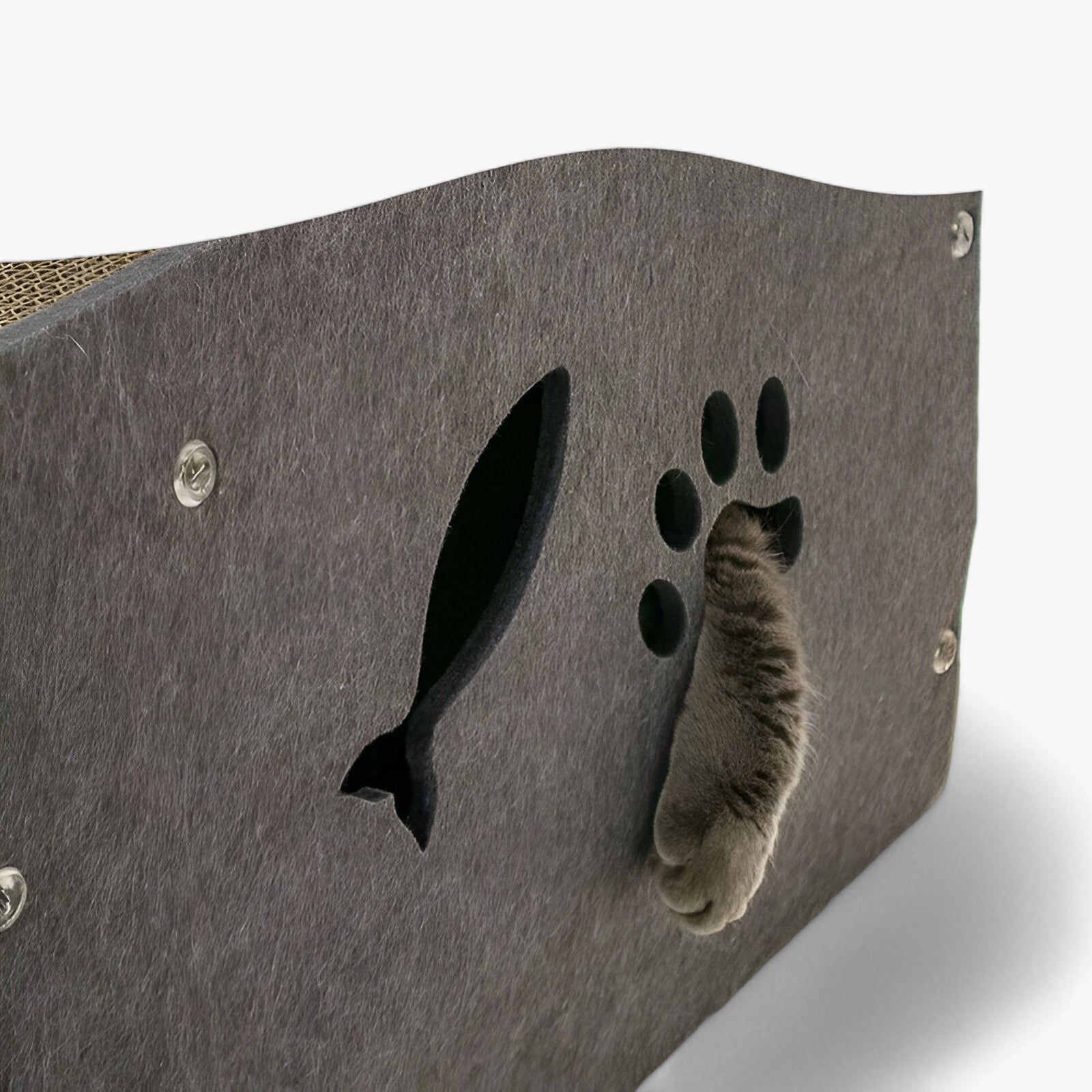 Kratz- und Ruheplatz für Katzen - Perfekte Kombination aus Komfort und Spiel