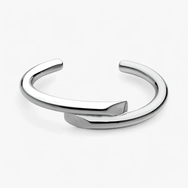 Einfaches Goldenes Manschettenarmband - Müheloser Chic