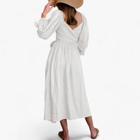 Kleid mit Rüschenärmeln - Elegant und Bequem