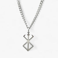 Berserker Rune | Edelstahl-Halskette - Stärke & Schutz