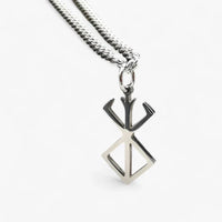 Berserker Rune | Edelstahl-Halskette - Stärke & Schutz