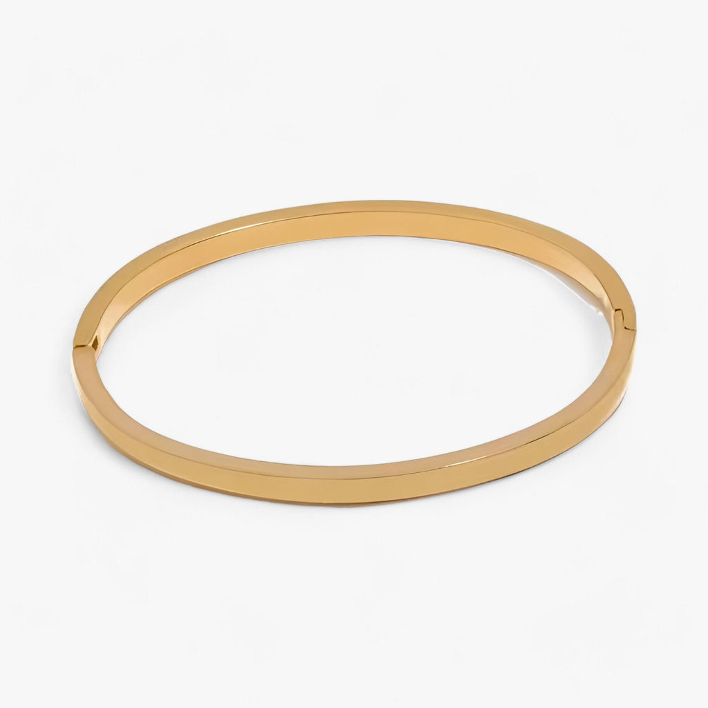 Wasserdichtes Armband – Minimalistischer Anhänger aus 18 Karat Gold