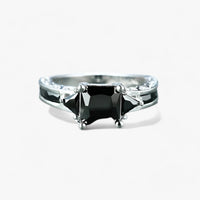 Ring mit Prinzessschliff - Luxuriöser Glanz