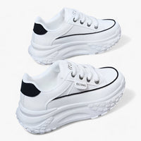 Retro Platform Sneakers - Vielseitige Mode