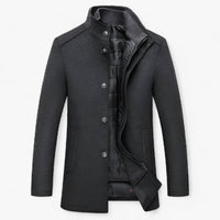 Wolltrenchcoat - Premium Wärme für Herbst & Winter