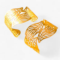 Armband aus Edelstahl mit Blattmotiv - Verleiht Ihrem Alltag Eleganz