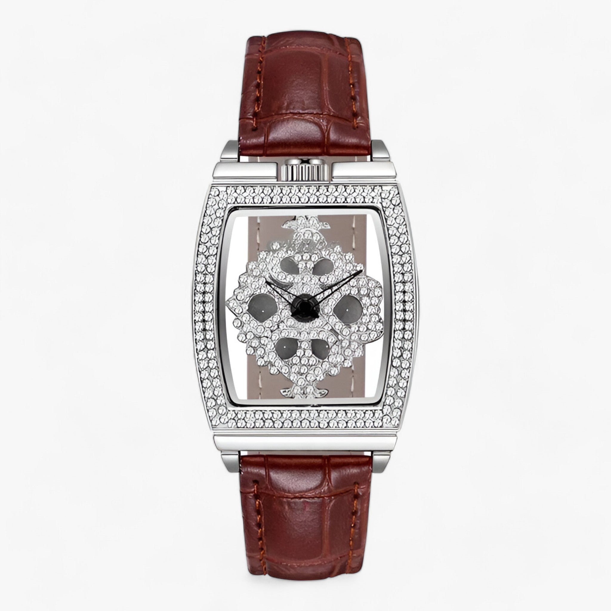 Luxus-Quartz-Uhr - Funkelnde Eleganz für Frauen