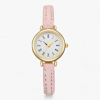 LUNA | Kleine runde Uhr - Schlichter Minimalismus für den Alltagsstil