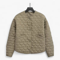 Gequiltete Herz Jacke - Vielseitiger Komfort für Herbst/Winter