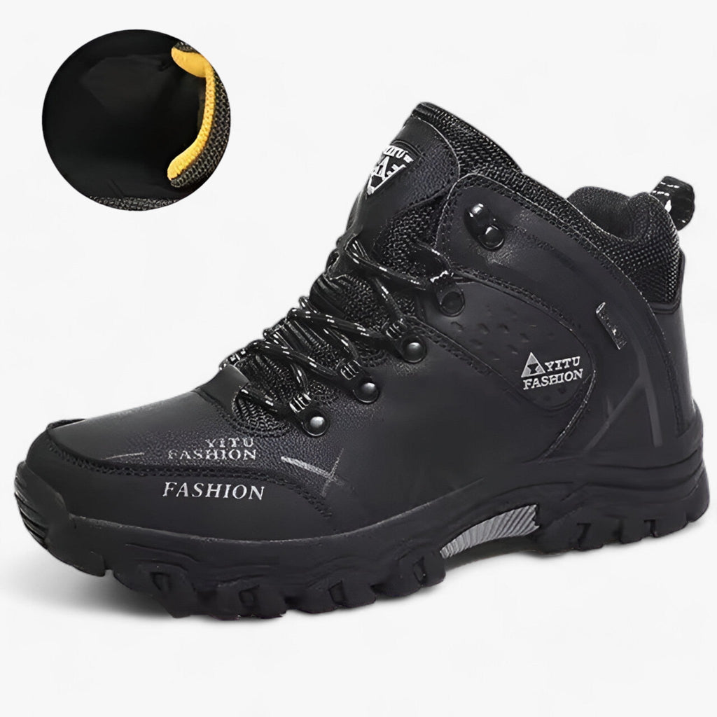 Lederstiefel für Schnee - Wasserdicht und Ultra Warm für den Winter