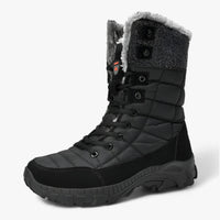 Hohe Lederstiefel für Schnee - Ultra Warm und Wasserdicht für Herren