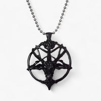 Halskette mit Pentagramm-Anhänger – Vintage-Charme