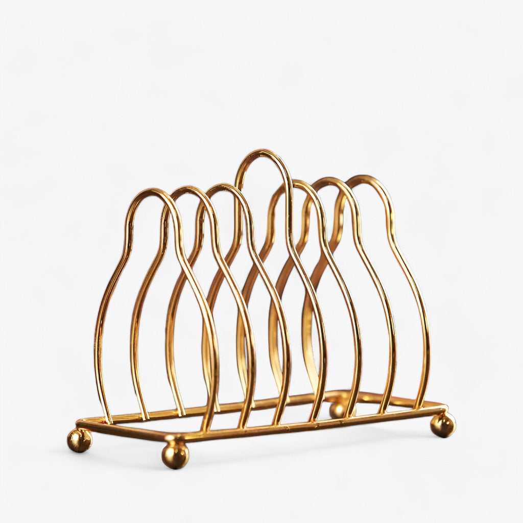 Cocktail Untersetzer | 6pcs Goldene Zinklegierung - Vintage plattiert Bar Dekor