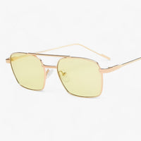 Vintage-Metall-Sonnenbrille - Ideal für Augenschutz