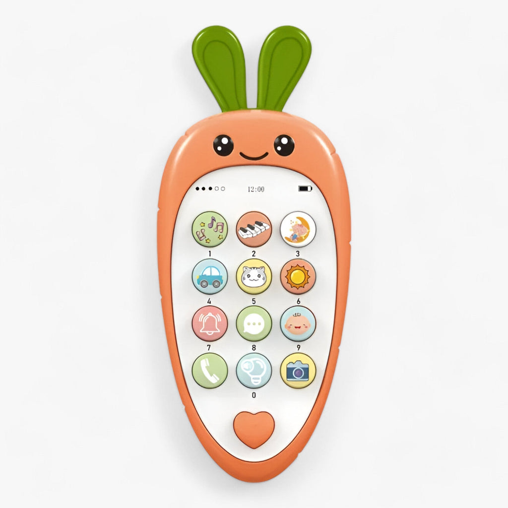 Baby-Spielzeugtelefon - Beruhigende Musik und Interaktives Spiel