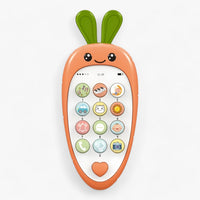 Baby-Spielzeugtelefon - Beruhigende Musik und Interaktives Spiel
