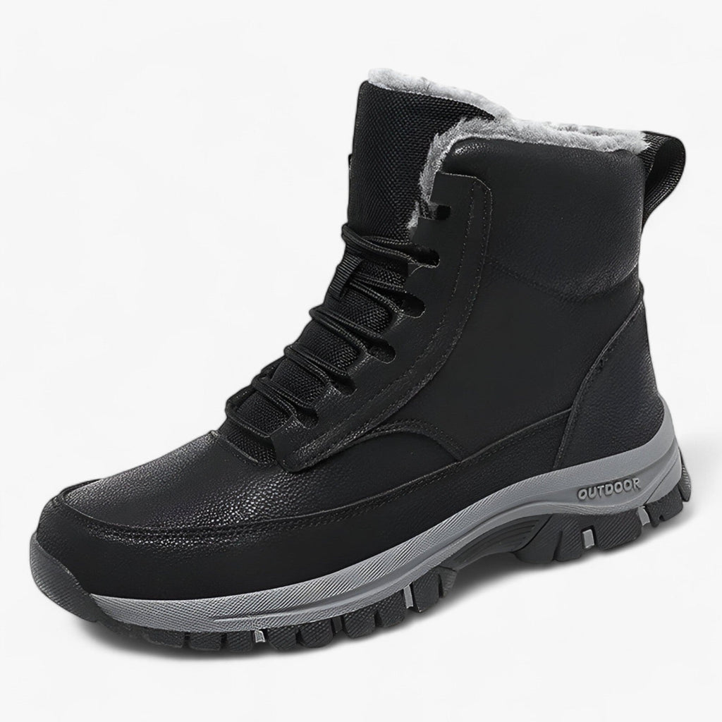 Jacob | Wasserdichte Lederstiefel für Schnee – Extrem warm und praktisch für Männer