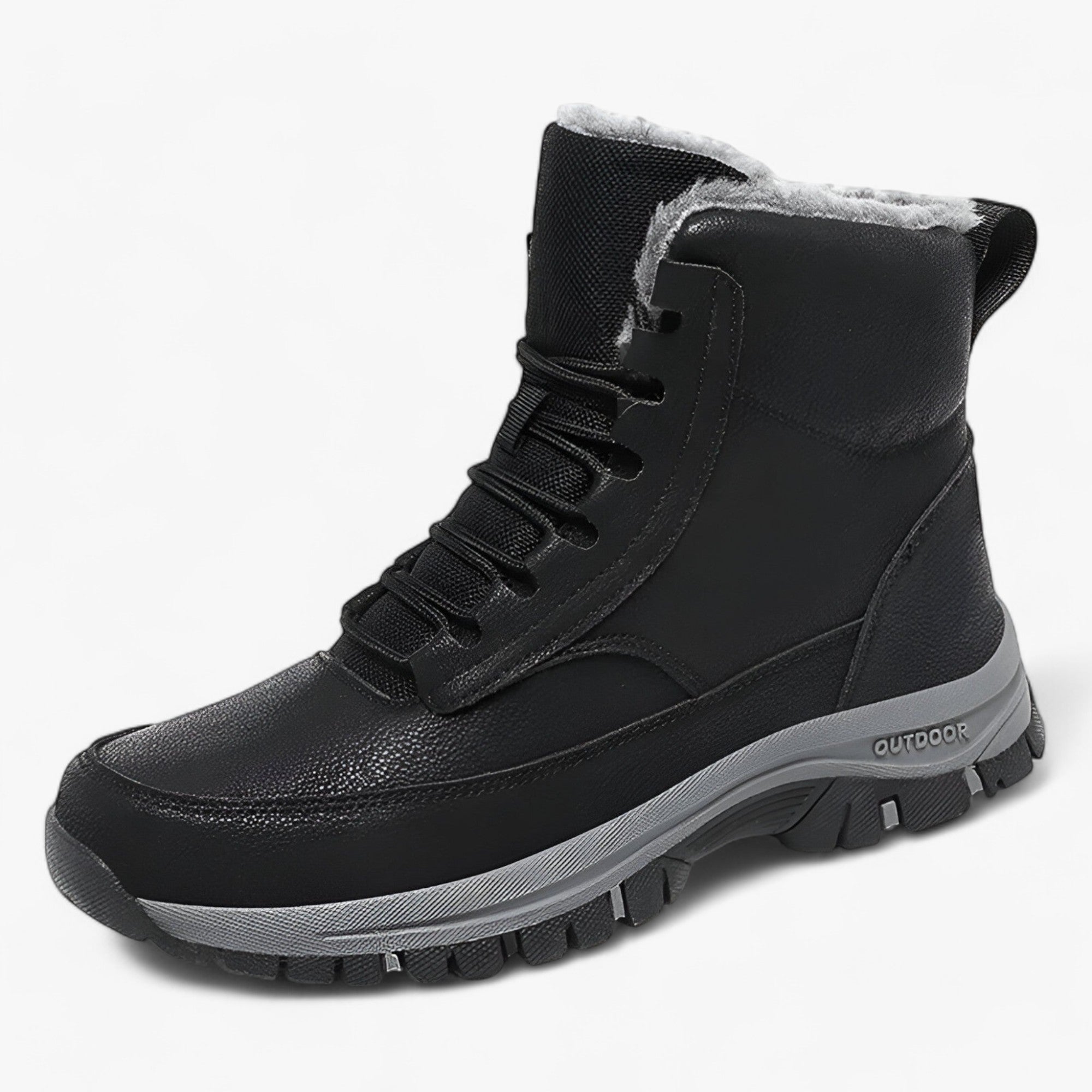 Jacob | Wasserdichte Lederstiefel für Schnee – Extrem warm und praktisch für Männer