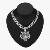 DOMINANT | Hip-Hop Collier - Markanter Tigerkopf-Anhänger