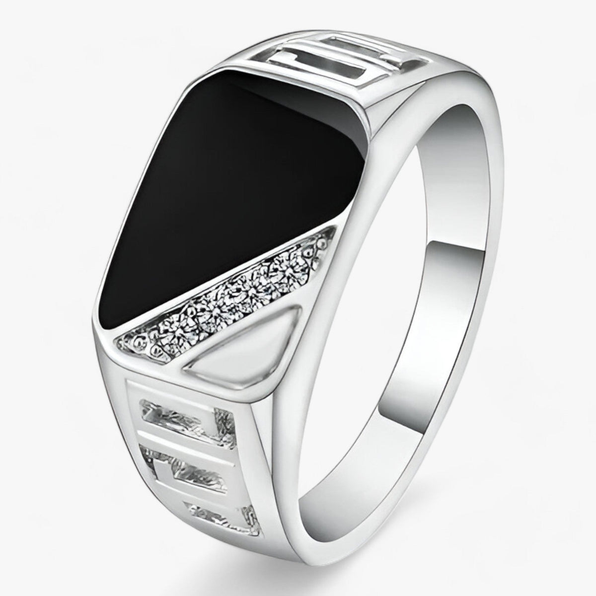 Breiter Ring - Mutiger und Stilvoller Hip-Hop-Schmuck