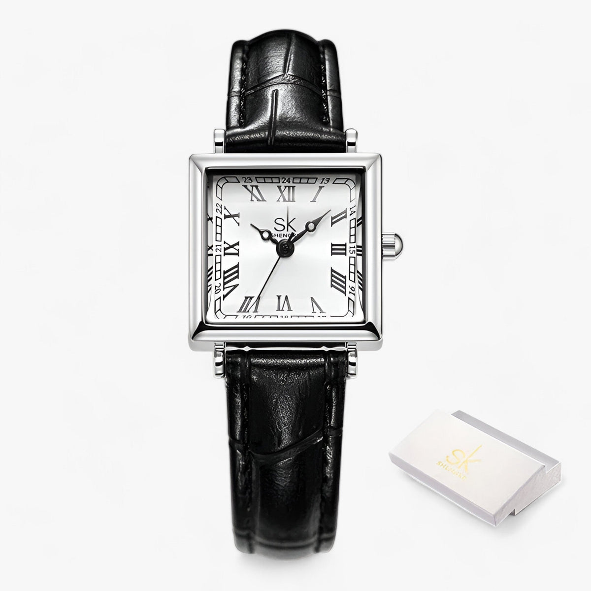 Quadrat Damen Uhr - Erlesen und elegant für besondere Anlässe